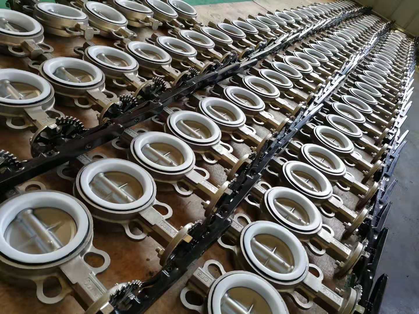 不銹鋼防腐法蘭蝶閥